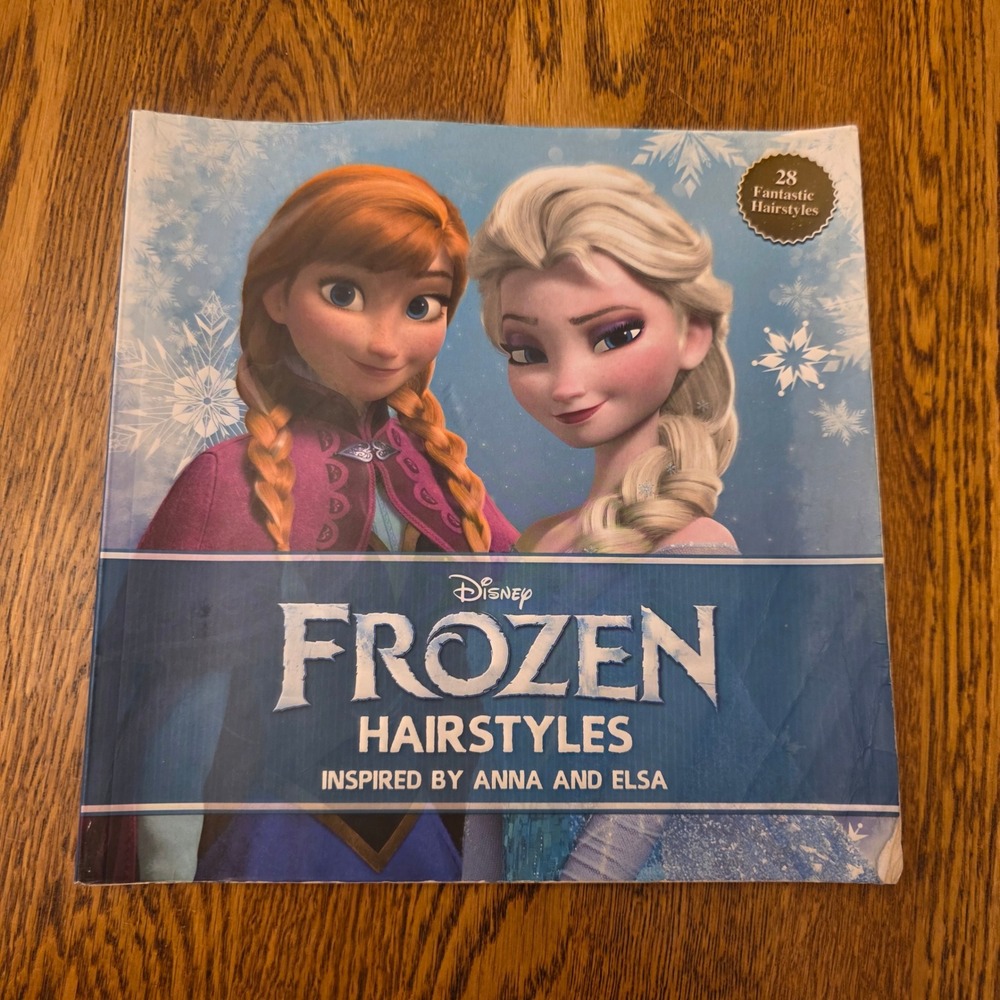 Disney Frozen Hairstyles Inspired by Anna‎ and Elsa Kids Activity Book